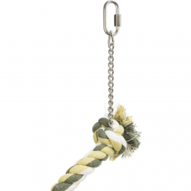 Спираловидна кацалка за птици Trixie Spiral Rope Perch от памучно въже